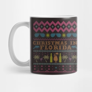 Christmas in Florida Ugly Sweater T-shirt Mug